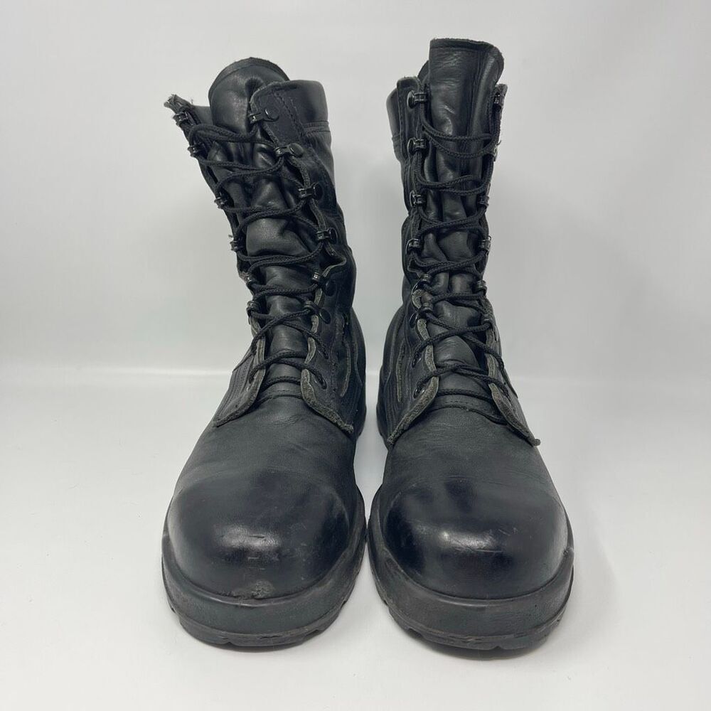 Belleville Military Steel Toe Boot 495 ST Black Leather Mens 11 R ASTM F 2413-18 - Picture 3 of 9